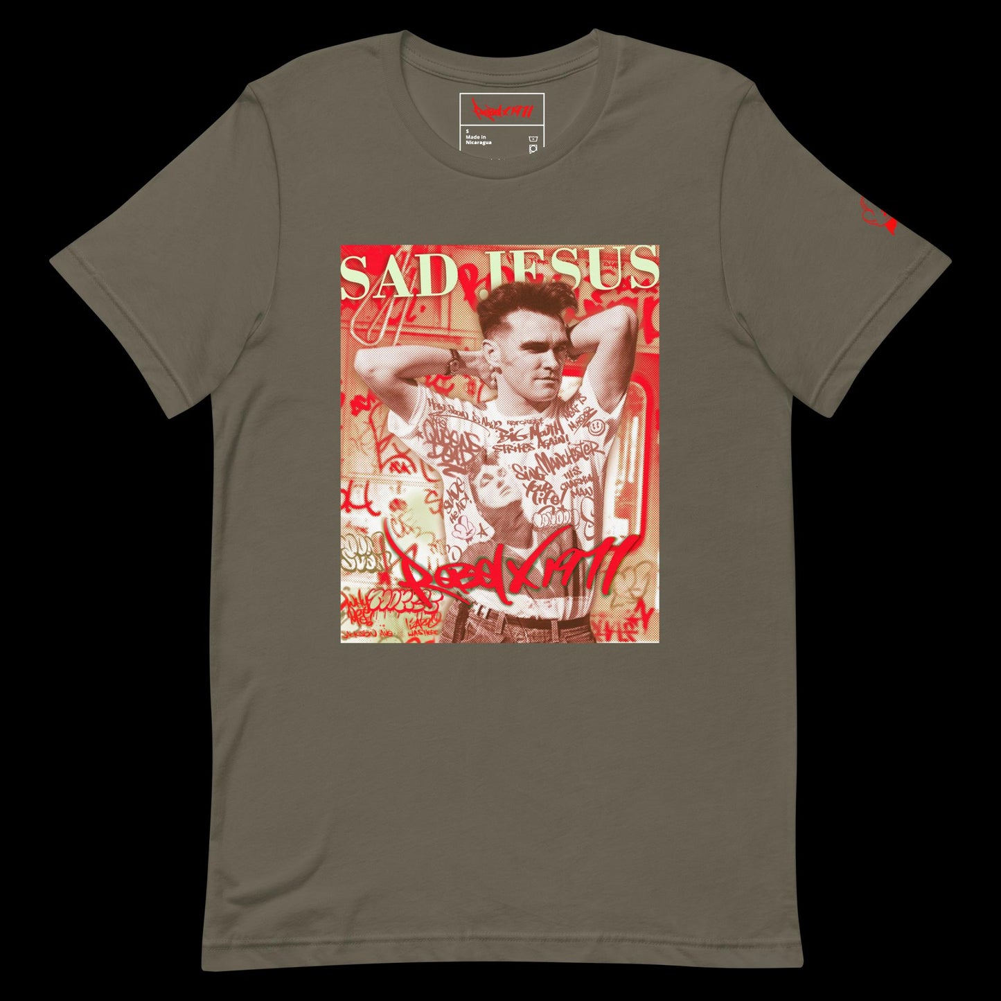 SadJesus RebelX Unisex Graphic Tee