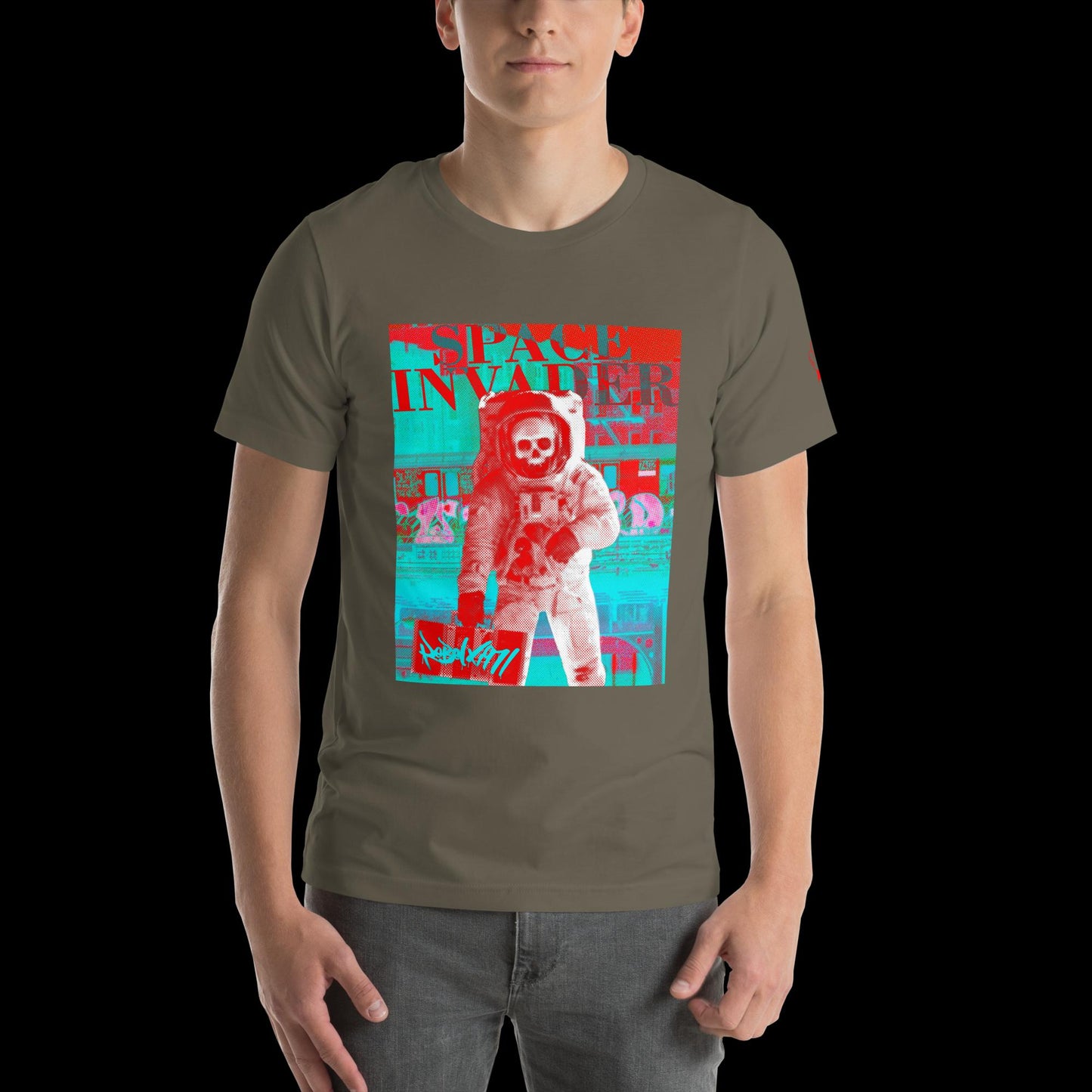Space Invader X Unisex Graphic Tee