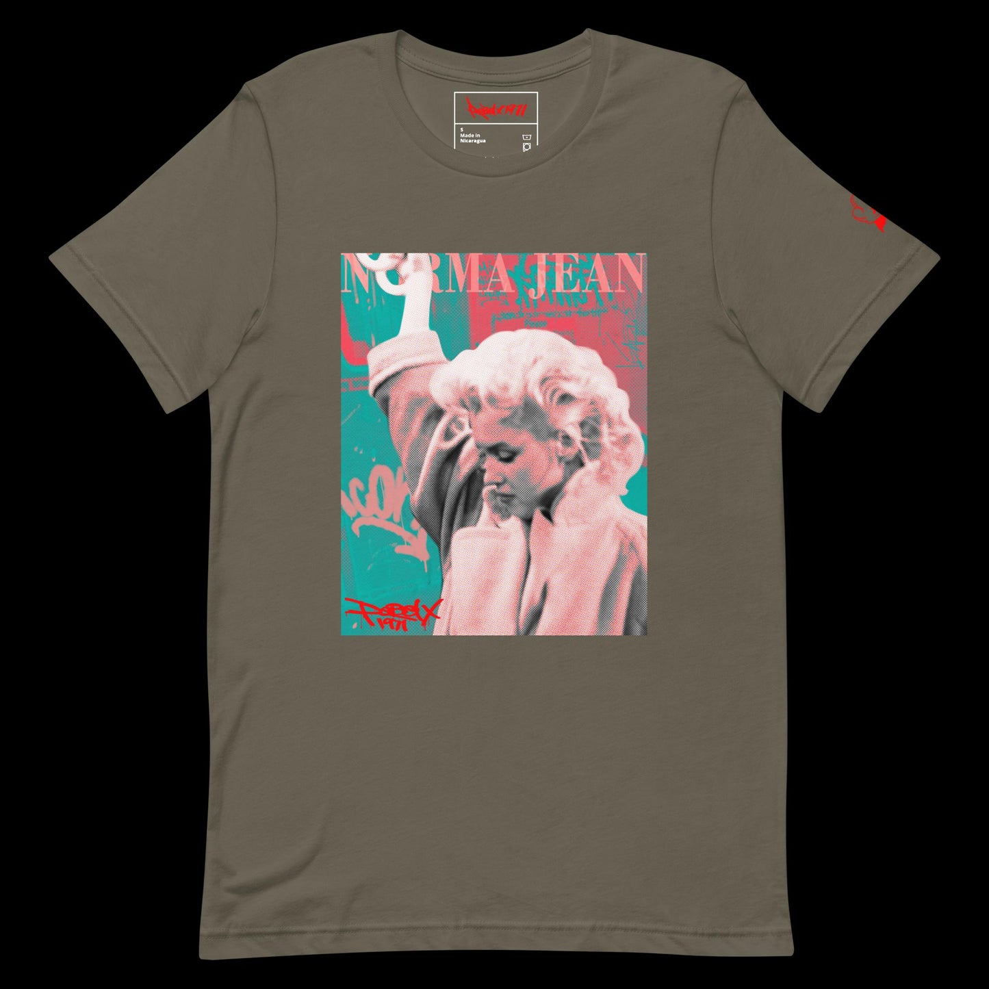 NormaJean RebelX Unisex Graphic Tee