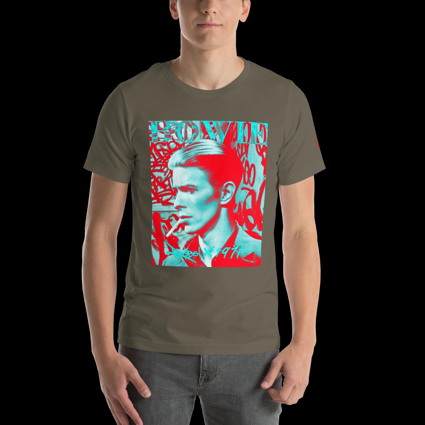 Bowie RebelX Unisex Graphic Tee