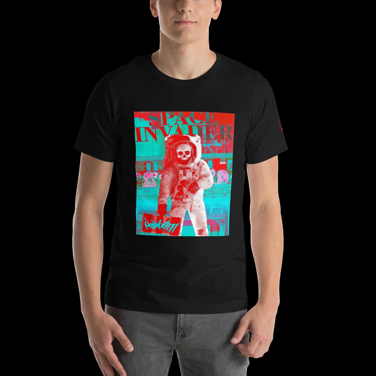 Space Invader X Unisex Graphic Tee