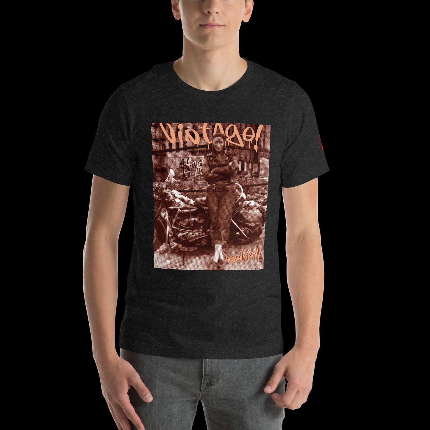 Vintage RebelX Unisex Graphic Tee