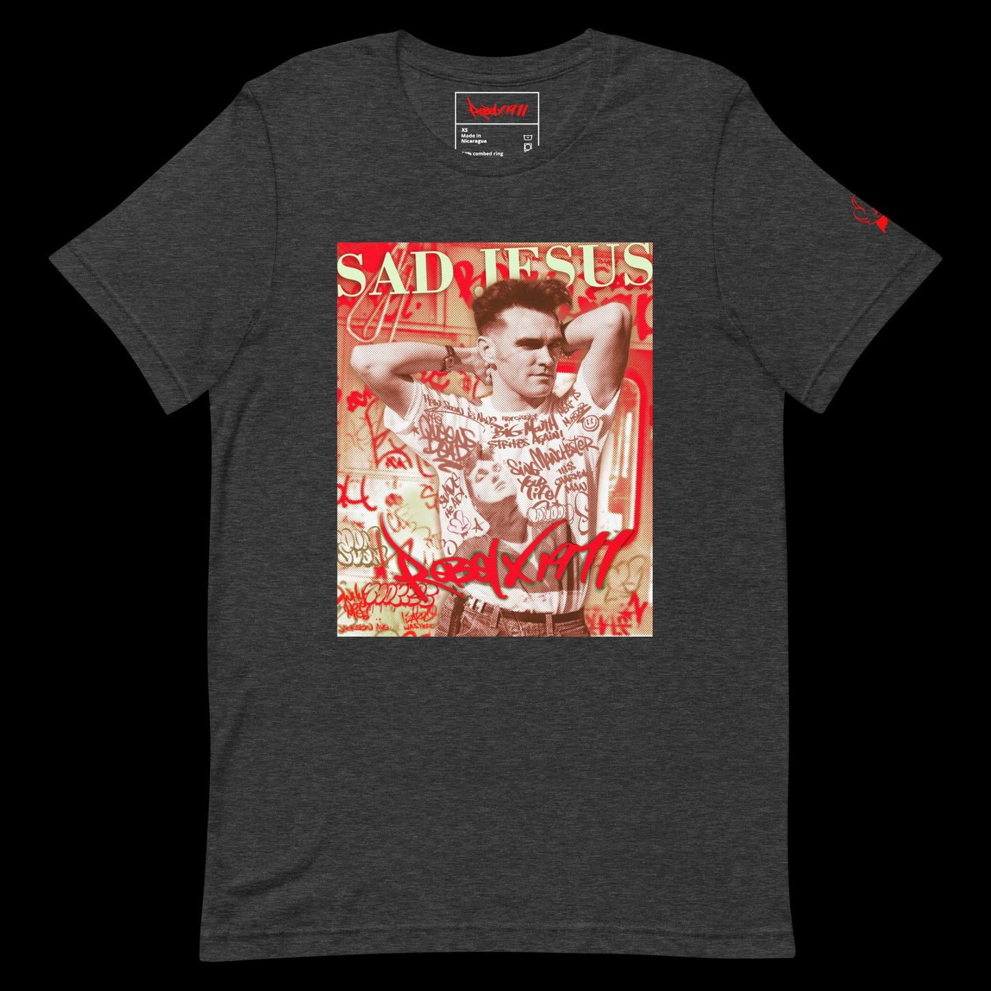 SadJesus RebelX Unisex Graphic Tee