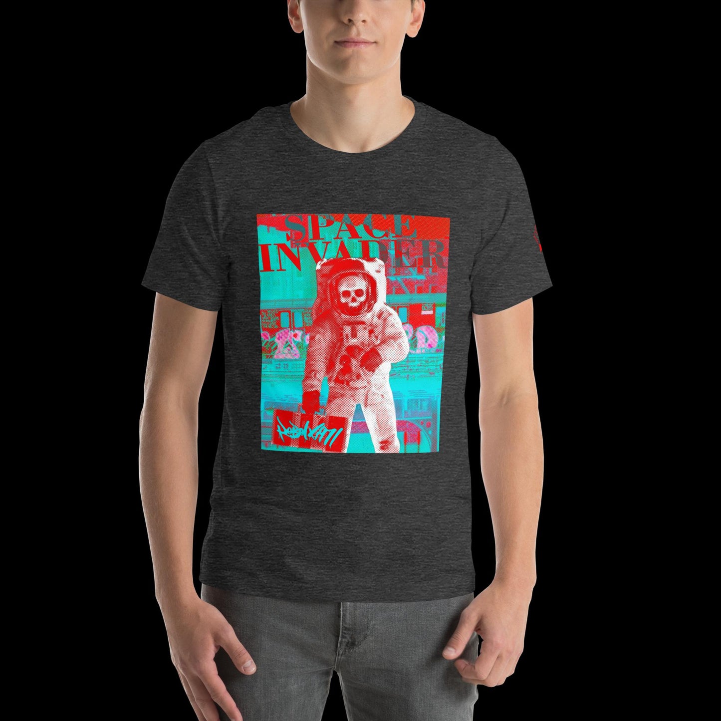 Space Invader X Unisex Graphic Tee
