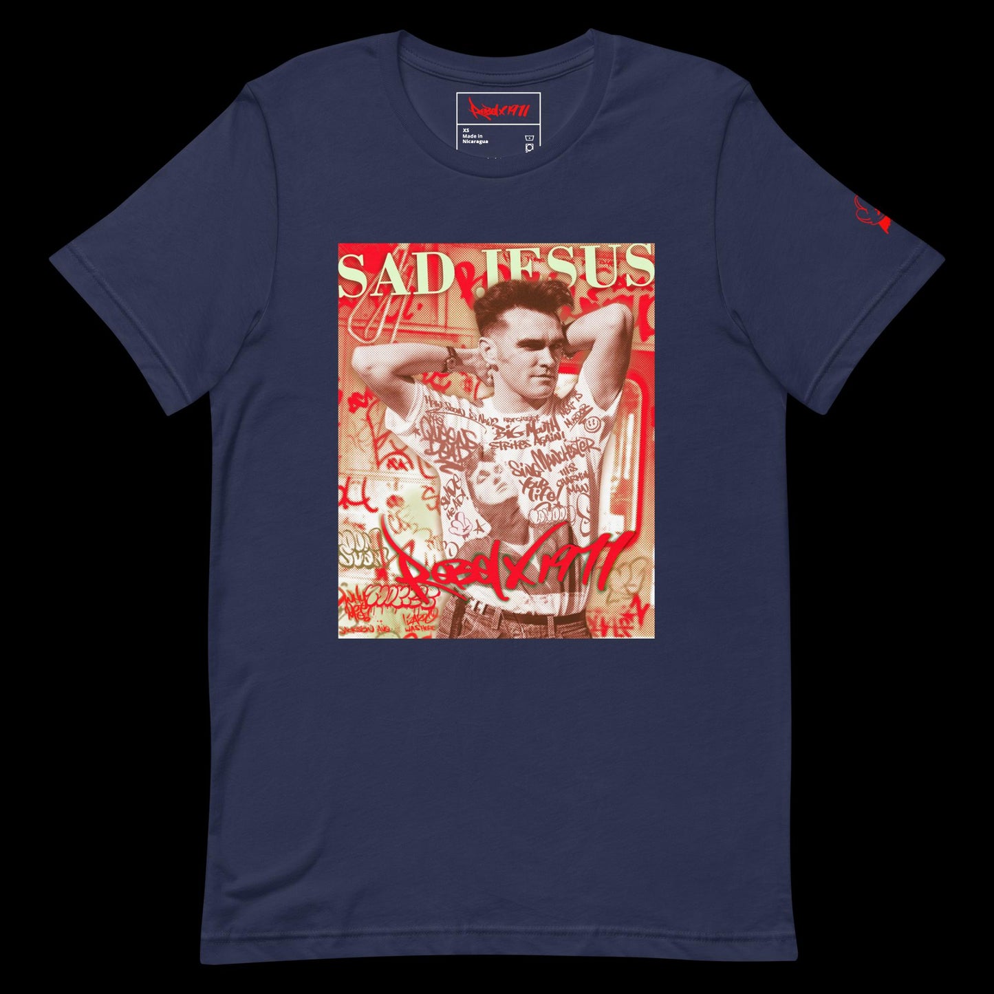 SadJesus RebelX Unisex Graphic Tee