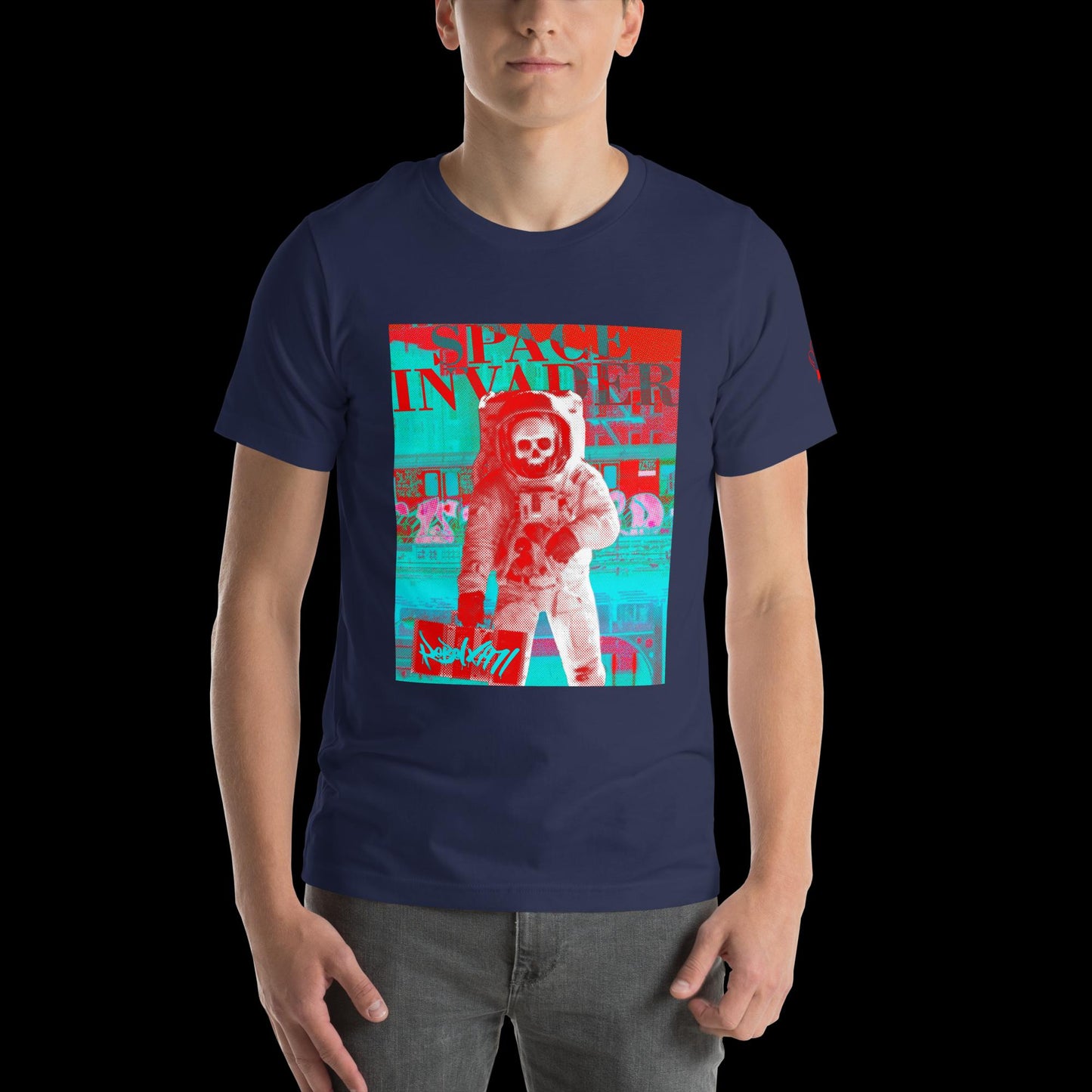 Space Invader X Unisex Graphic Tee