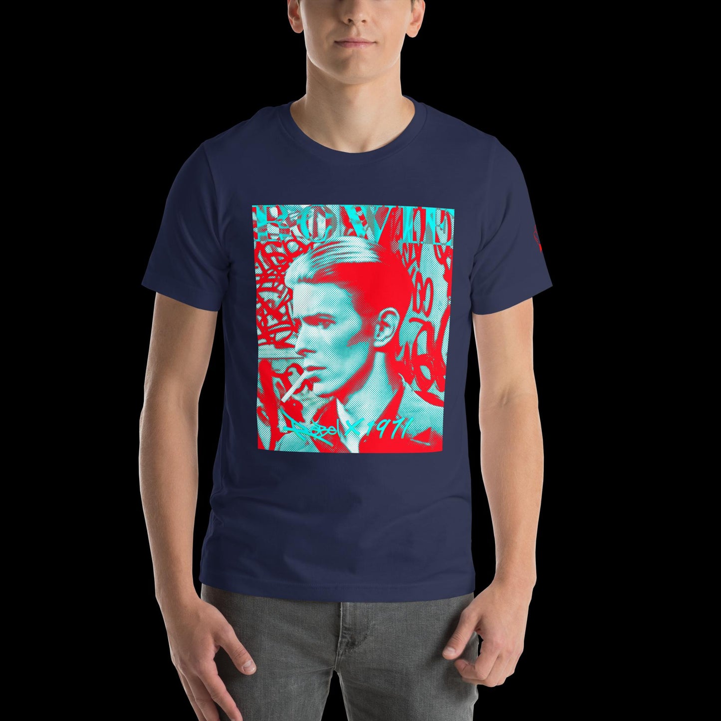 Bowie RebelX Unisex Graphic Tee