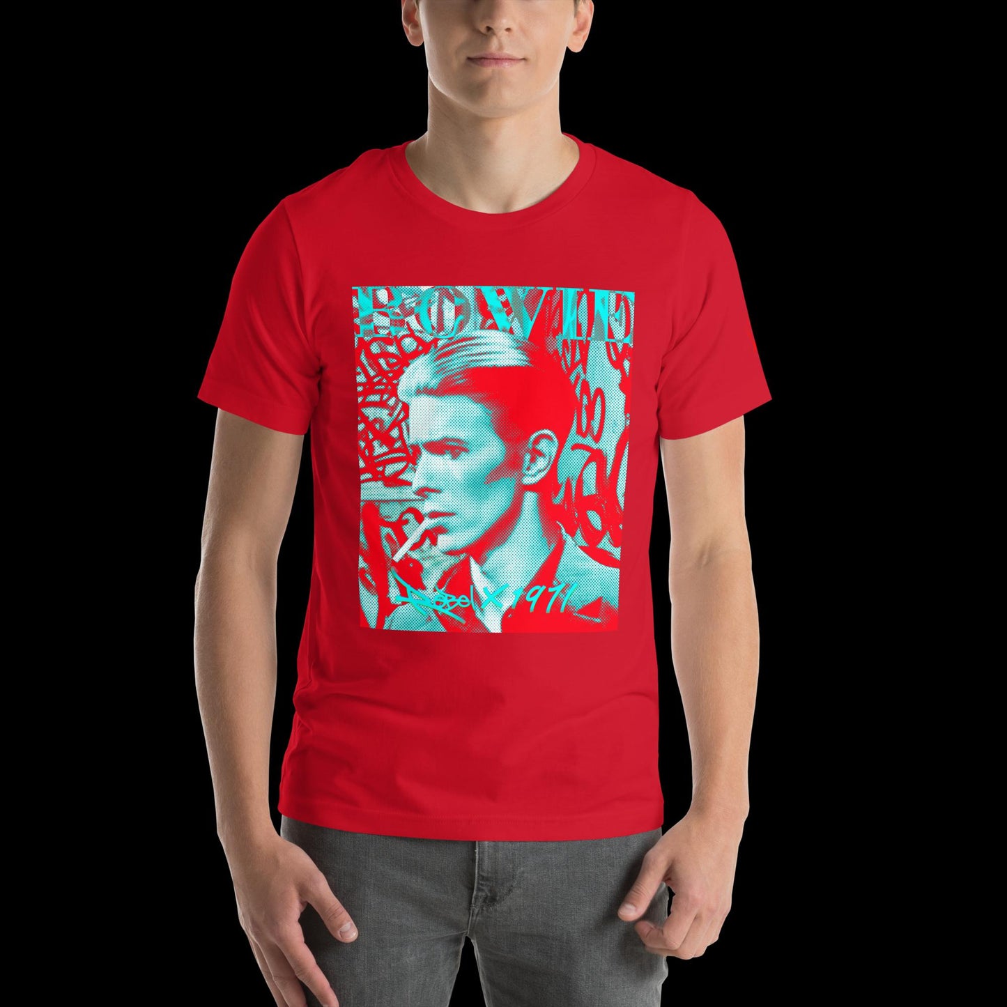 Bowie RebelX Unisex Graphic Tee