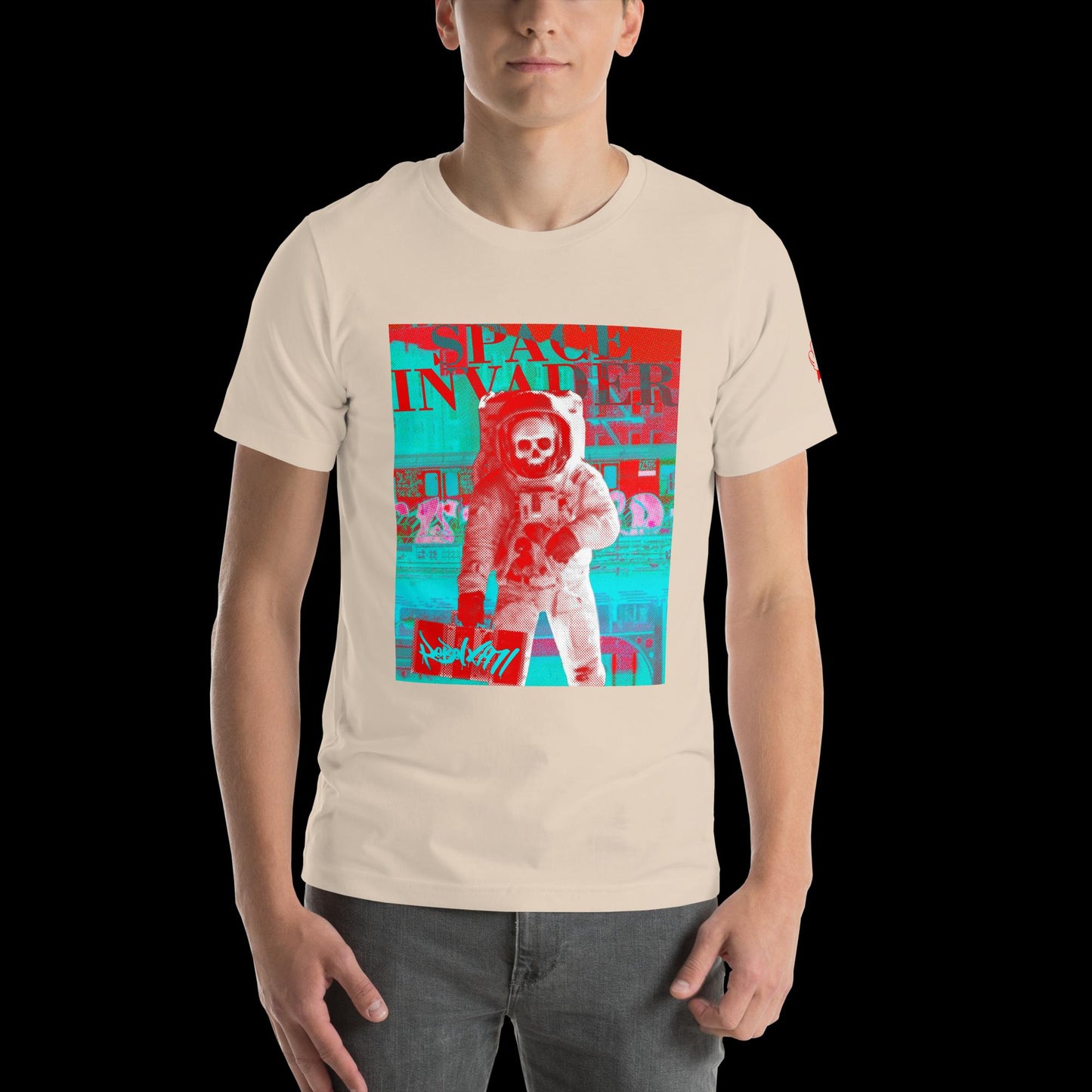 Space Invader X Unisex Graphic Tee