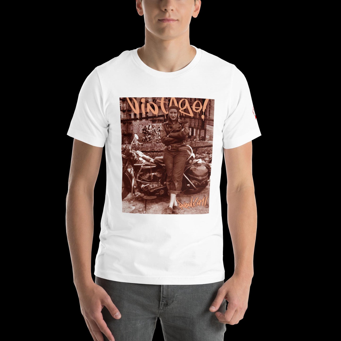 Vintage RebelX Unisex Graphic Tee