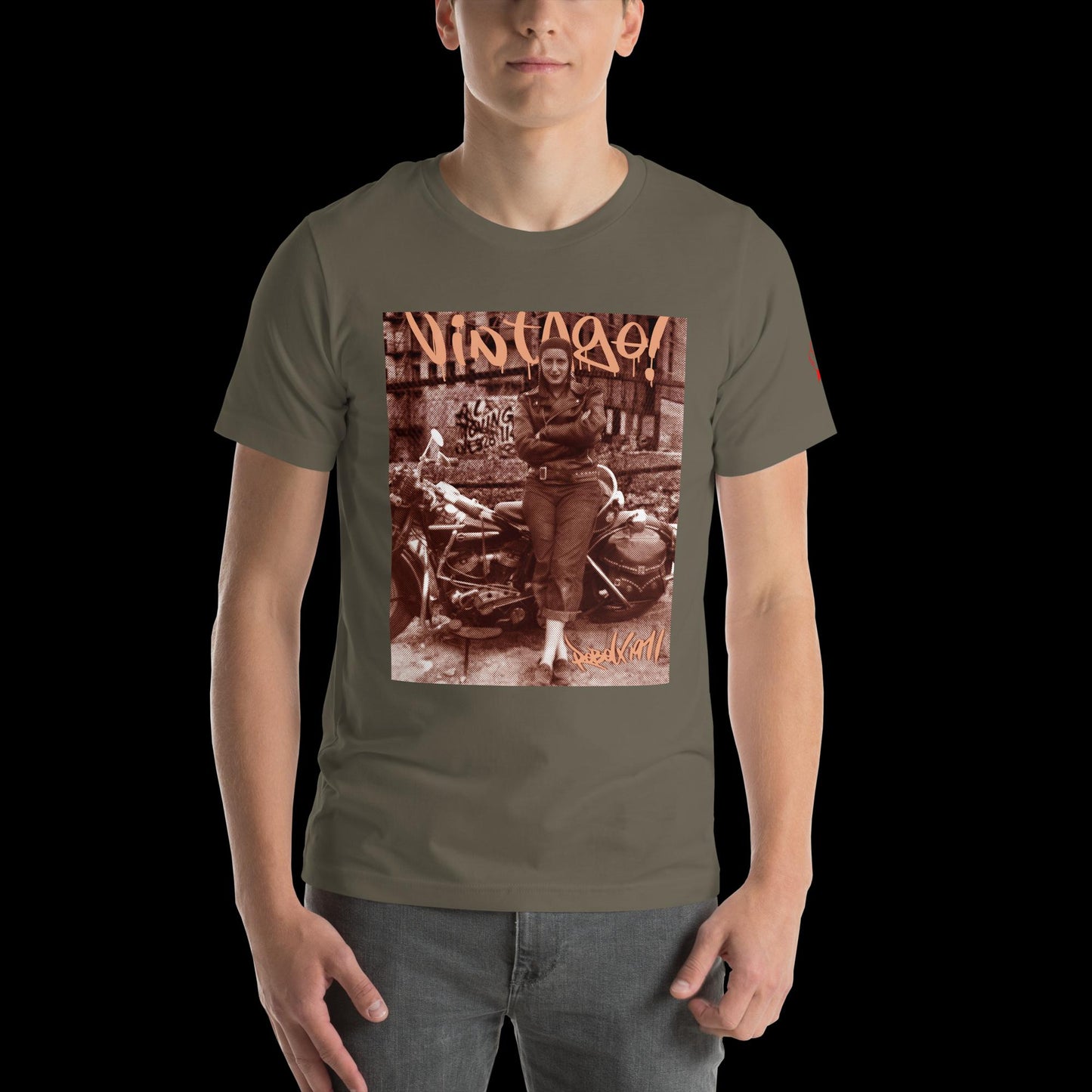 Vintage RebelX Unisex Graphic Tee