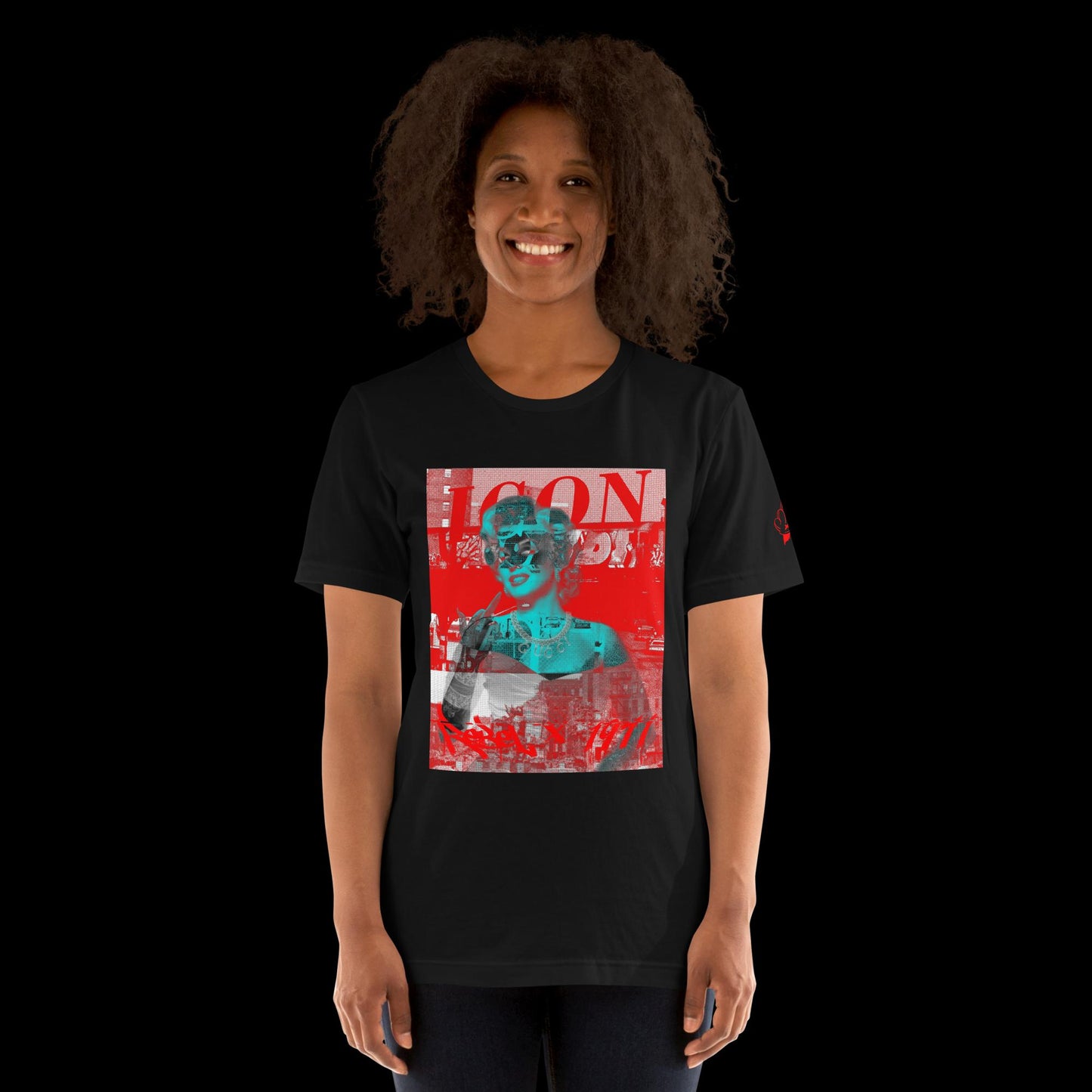 Marilyn RebelX RED Unisex Graphic Tee