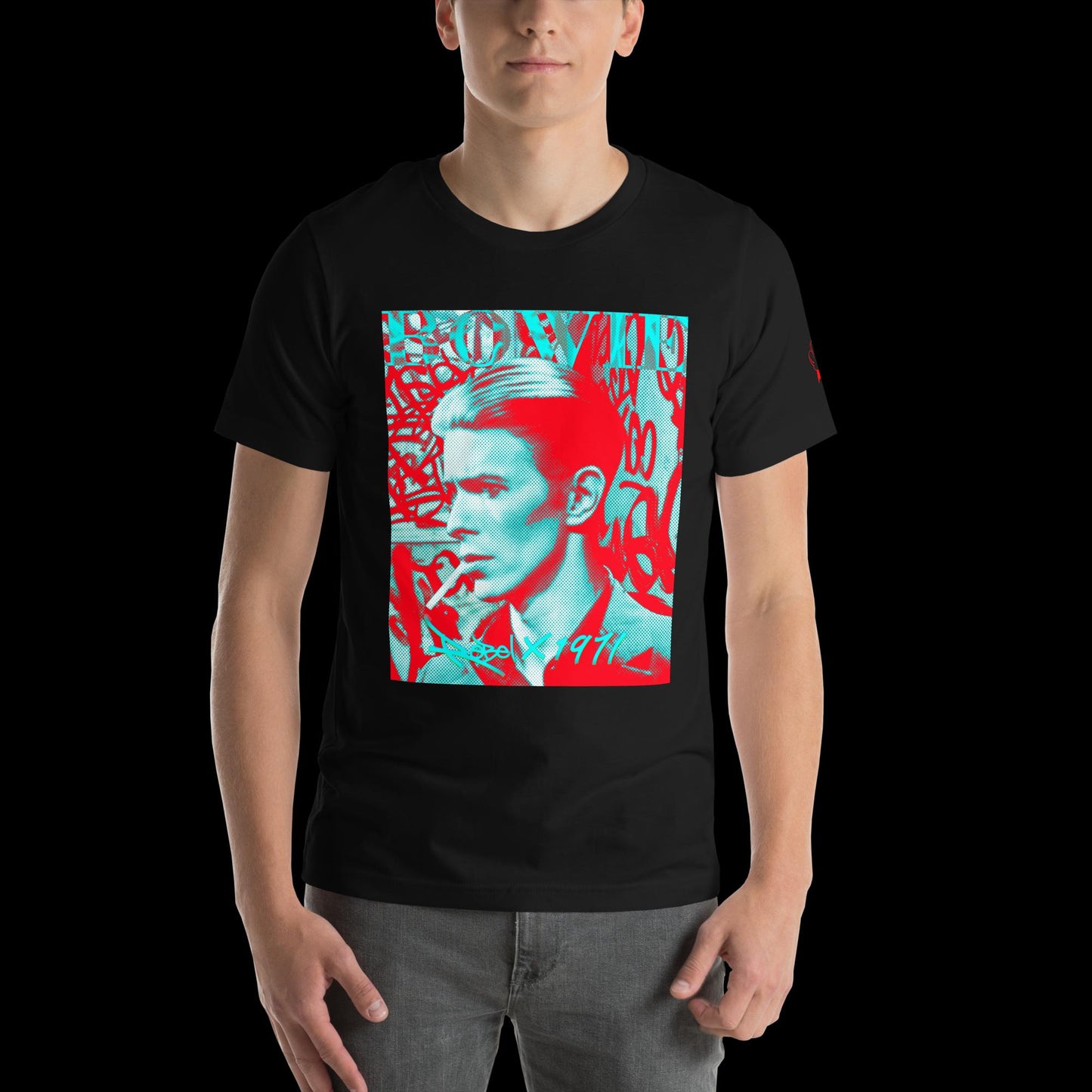 Bowie RebelX Unisex Graphic Tee