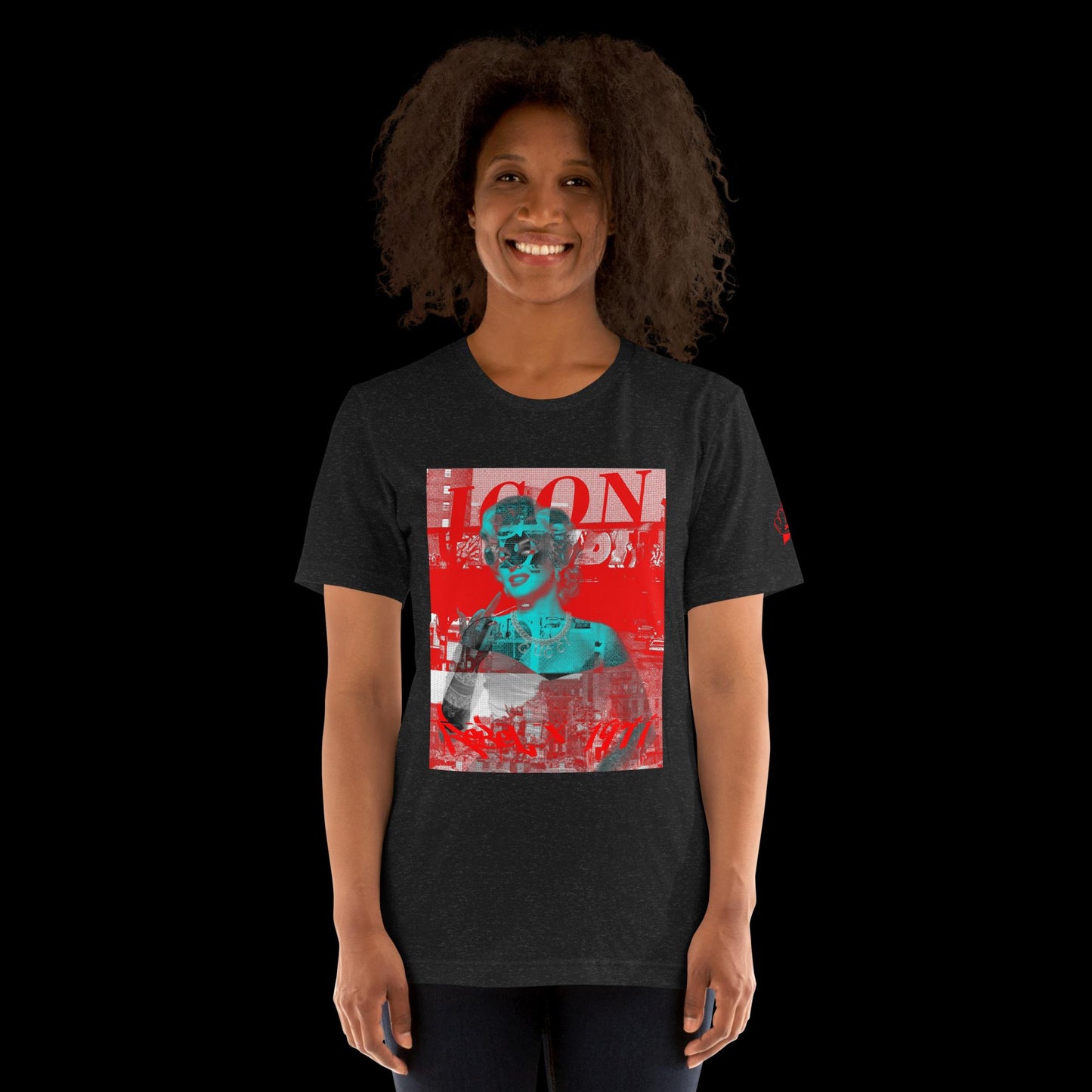 Marilyn RebelX RED Unisex Graphic Tee