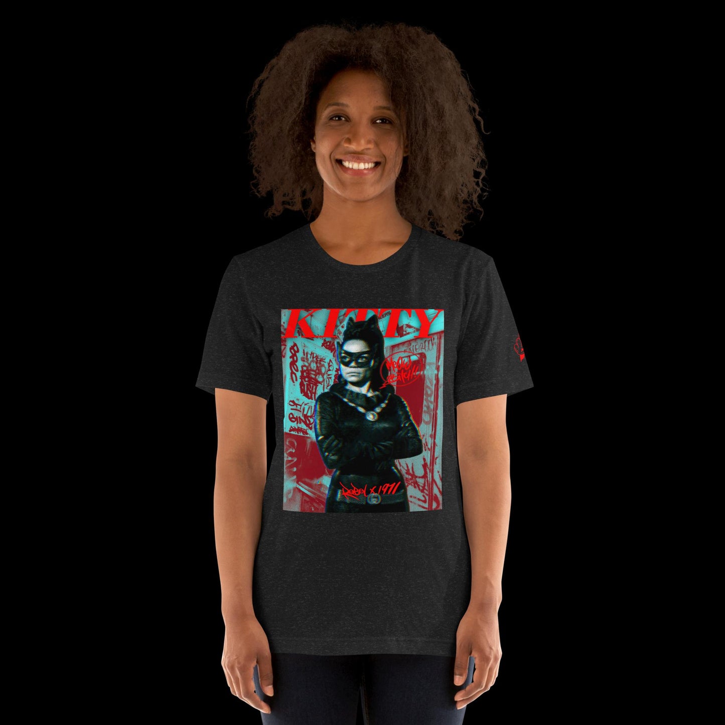 Kitty RebelX Unisex Graphic Tee