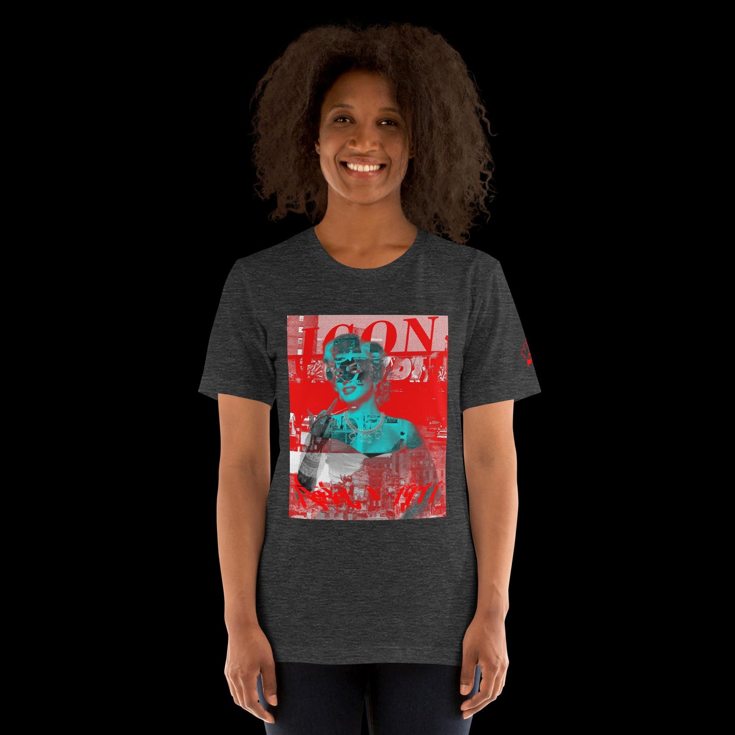 Marilyn RebelX RED Unisex Graphic Tee