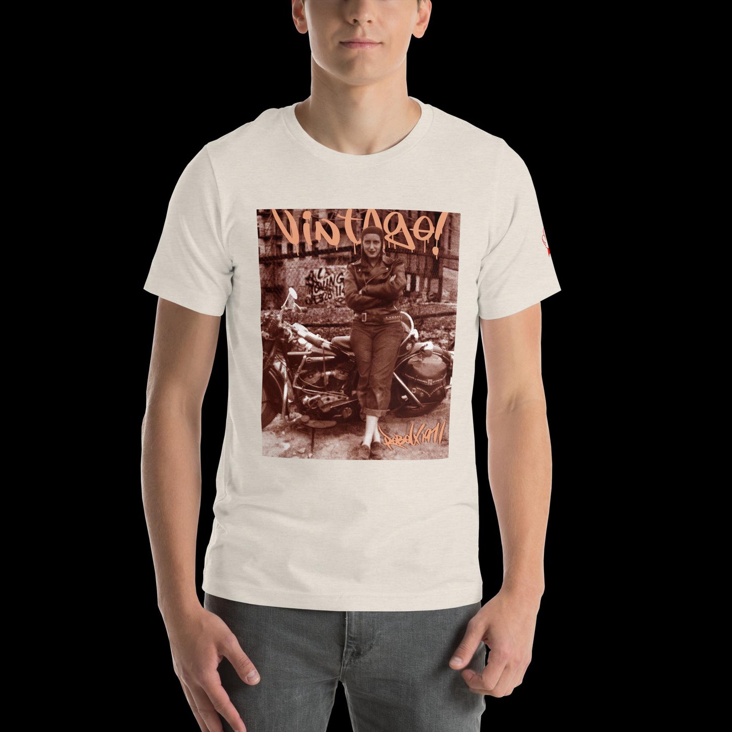 Vintage RebelX Unisex Graphic Tee