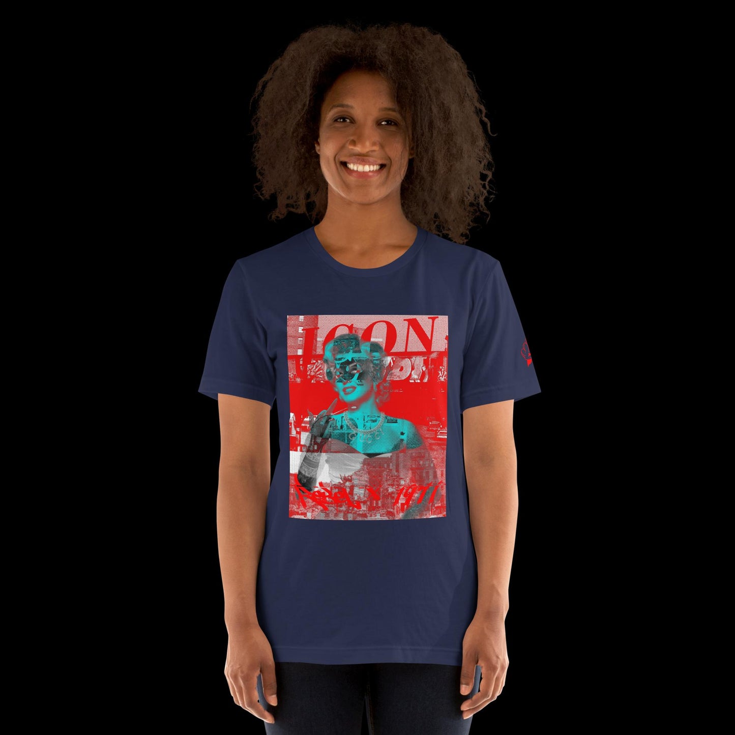 Marilyn RebelX RED Unisex Graphic Tee