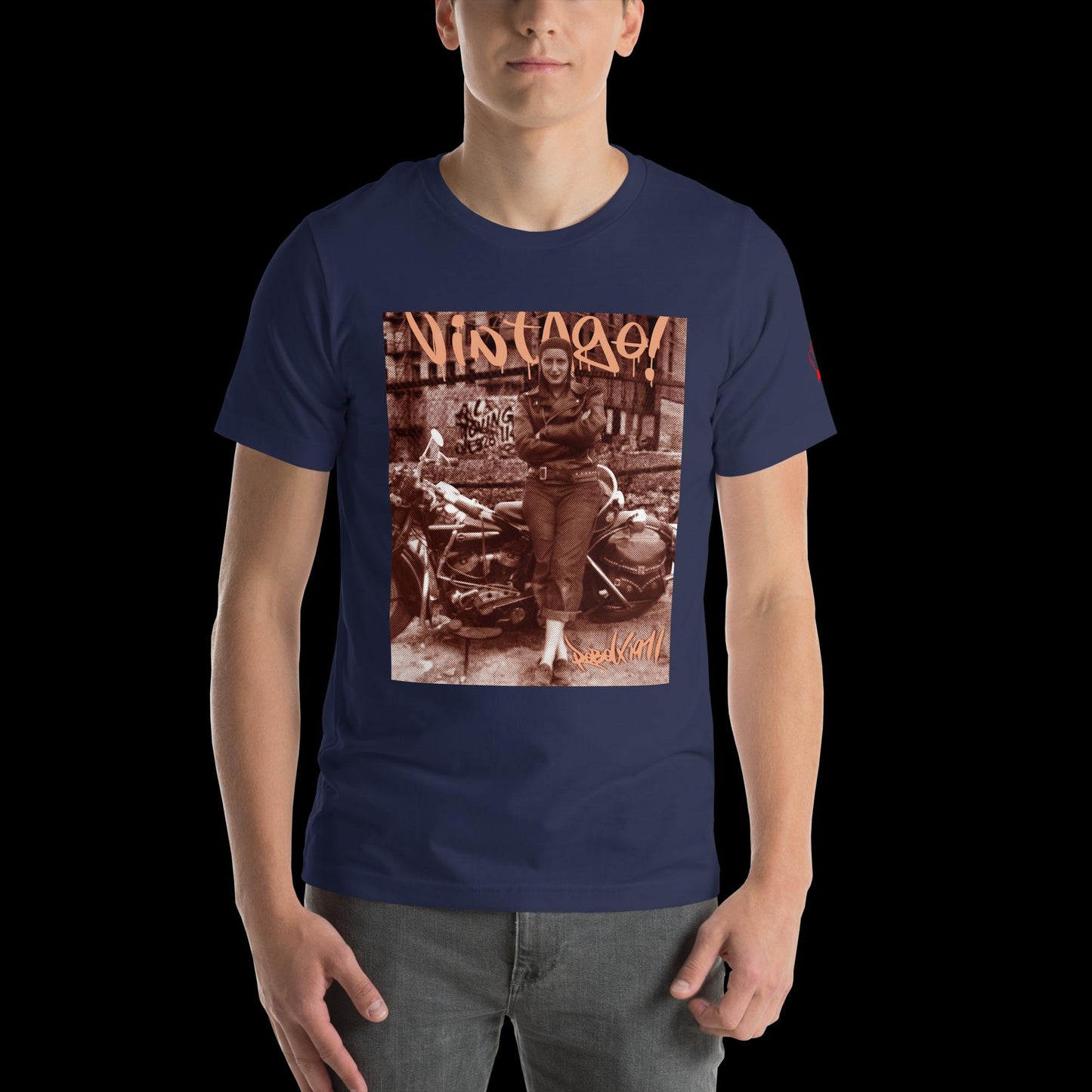 Vintage RebelX Unisex Graphic Tee