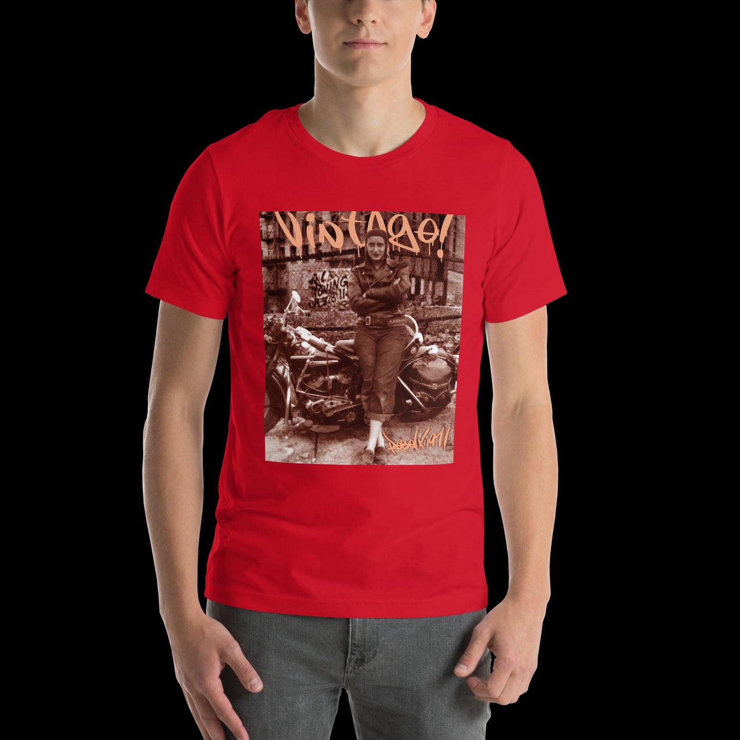 Vintage RebelX Unisex Graphic Tee